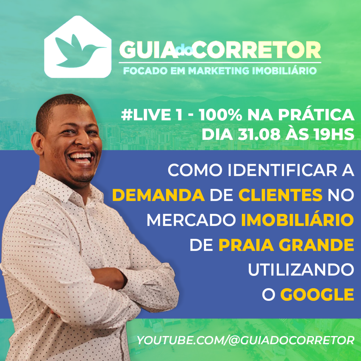 Como identificar a demanda de clientes no mercado imobiliário de Praia Grande utilizando o Google